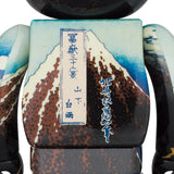 BE@RBRICK Hokusai Katsushika 「Thirty-six Views of Mount Fuji Sanka hakuu」100％ & 400％