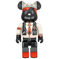 MEDICOM TOY BE@RBRICK ANNA SUI RED & BEIGE 1000％ ベアブリック
