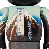 BE@RBRICK Hokusai Katsushika 「Thirty-six Views of Mount Fuji Sanka hakuu」1000％
