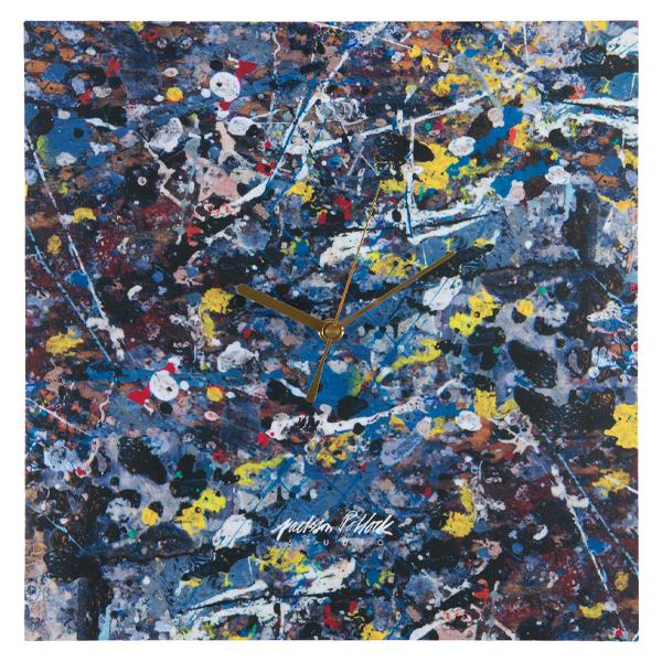 Medicom x SYNC Jackson Pollock Studio Skateboard Deck blue multi