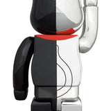 BE@RBRICK Manekineko Silver×Black 100％ & 400％