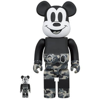 BE@BRICK BAPE MICKEY MOUSE 100% ＆ 400%緑