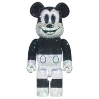 CRYSTAL DECORATE MICKEY MOUSE BE@RBRICK 400%《Scheduled to be shipped within 3 to 6 months after ordering》