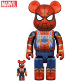 BE@RBRICK IRON SPIDER 100％ & 400％