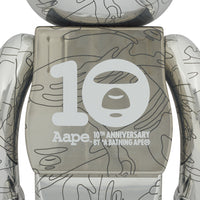 BE@RBRICK AAPE BY A BATHING APE(R) 10th Anniversary 1000％