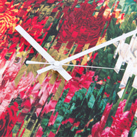 KOSUKE KAWAMURA WALL CLOCK "FLOWER" made by KARIMOKU