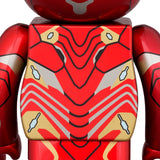 BE@RBRICK 钢铁侠马克 50 100% 和 400%