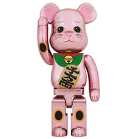 BE@RBRICK 招き猫 桃金メッキ 1000％ – MCT TOKYO