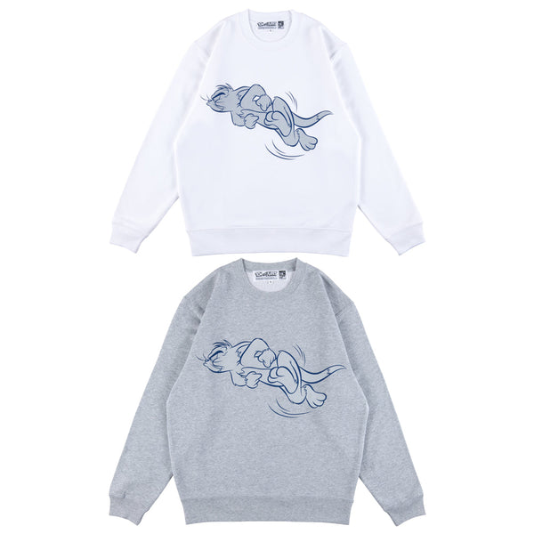 MLE＜TOM and JERRY＞ CREW NECK SWEATSHIRT(TOM)《Planned to be shipped in late August 2024 / Order period is until April 10》