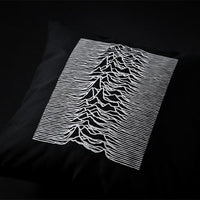 SQUARE CUSHION "UNKNOWN PLEASURES"