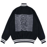 KNIT GANG COUNCIL "JOY DIVISION" KNIT BLOUSON "UNKNOWN PLEASURES"《Planned to be shipped in late October 2020》