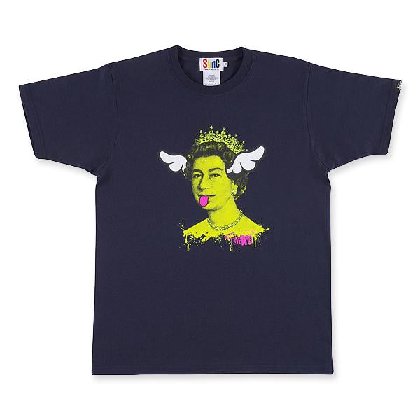 D*FACE TEE DOG SAVE THE QUEEN
