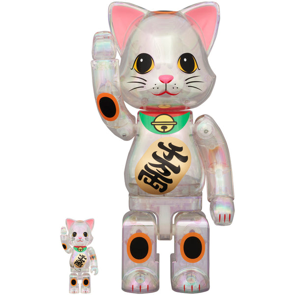 NY@BRICK Maneki Neko Ten Million Ryo Transparent Plating 100% & 400%