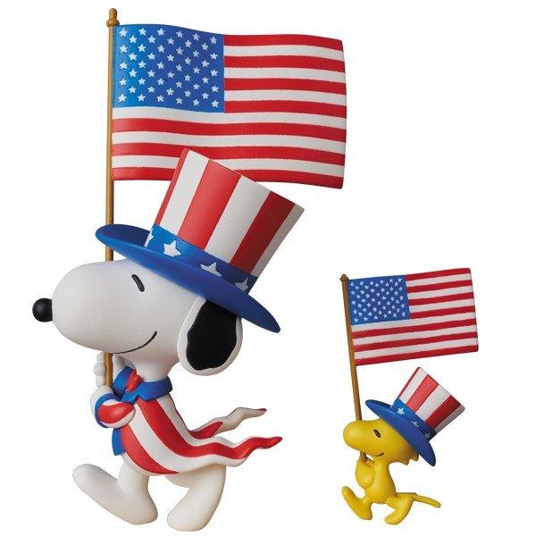 UDF PEANUTS Series 5 U.S.A.SNOOPY & WOODSTOCK