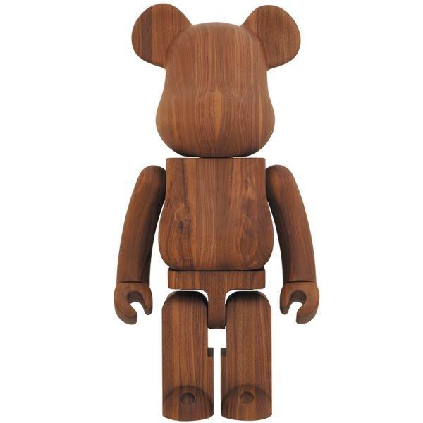 BE@RBRICK Karimoku Walnut 1000%