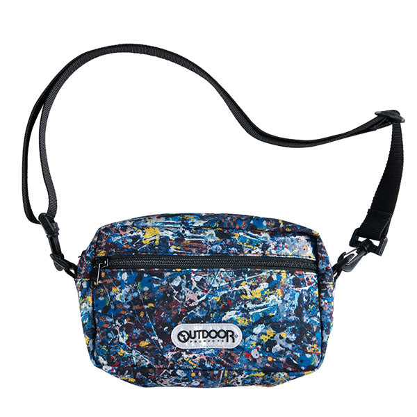 SHOULDER POUCH “Jackson Pollock Studio” made by Outdoor Products