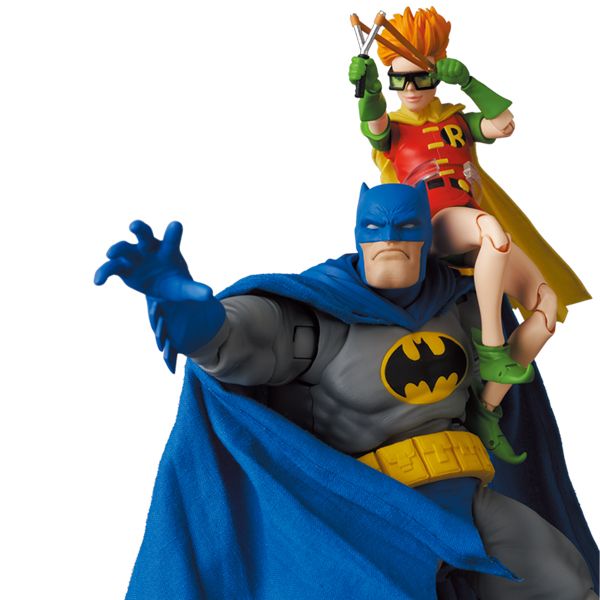 MAFEX BATMAN BLUE Ver. & ROBIN（The Dark Knight Returns