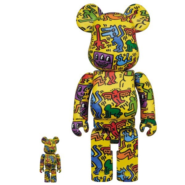 BE@RBRICK KEITH HARING #5 100％ & 400%5キースヘリング ...